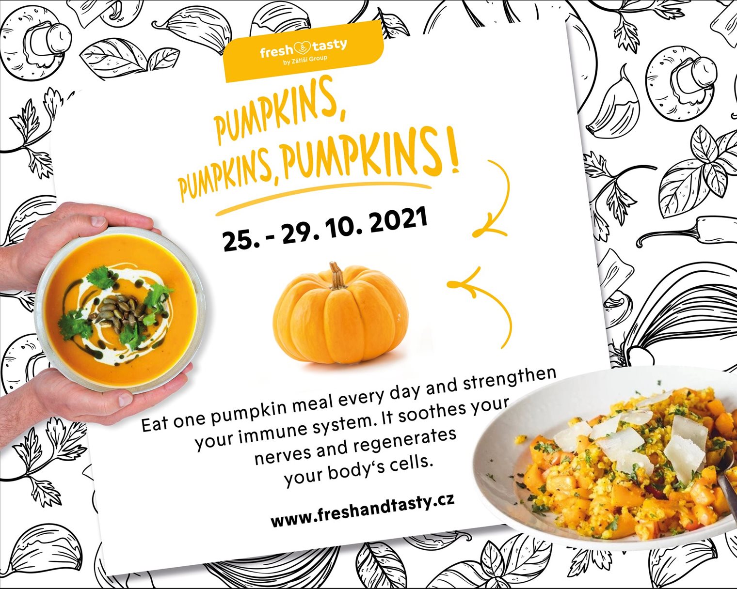 Pumpin, pumpkin, pumpkin!