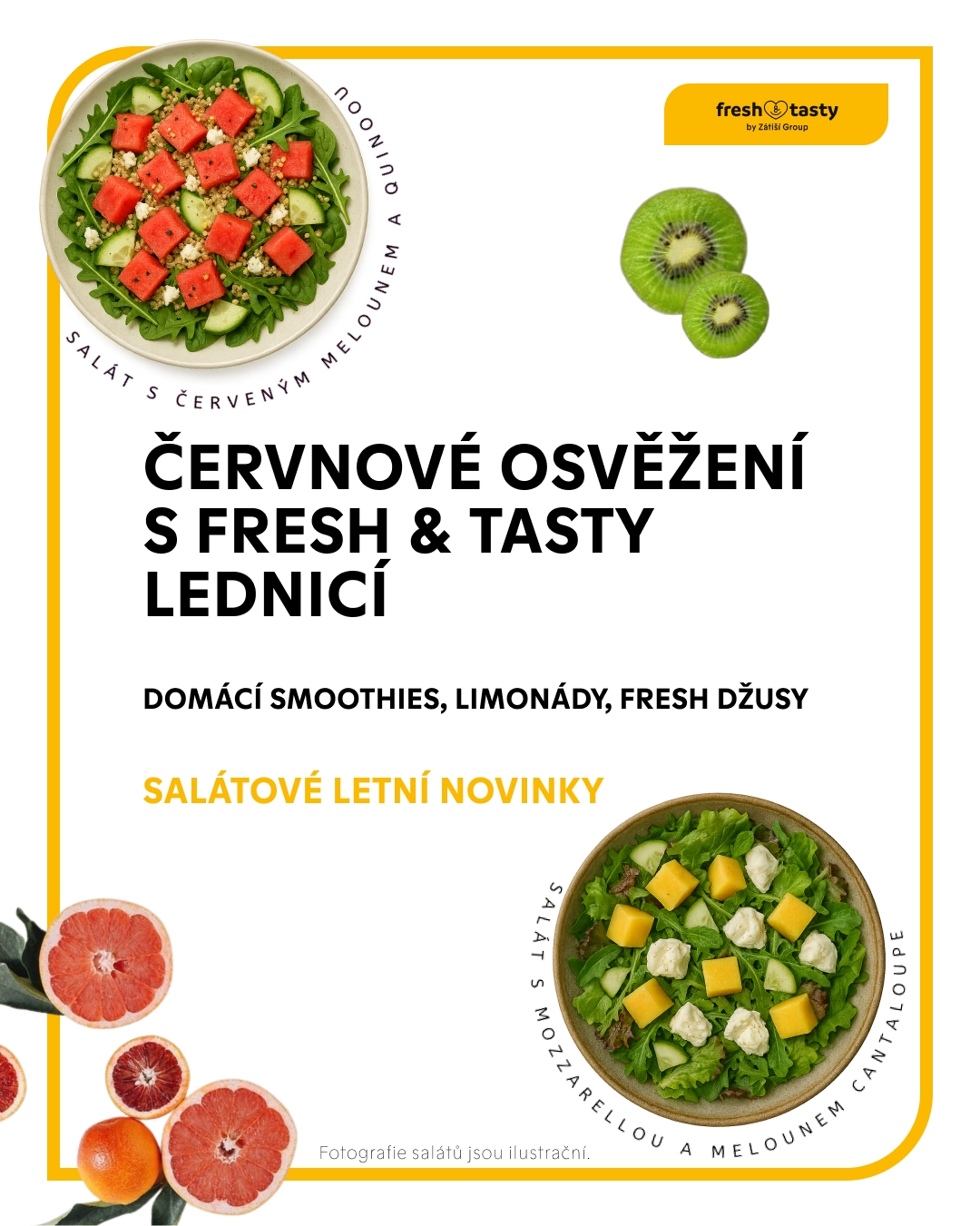 Osvěžte se s Fresh & Tasty lednicí